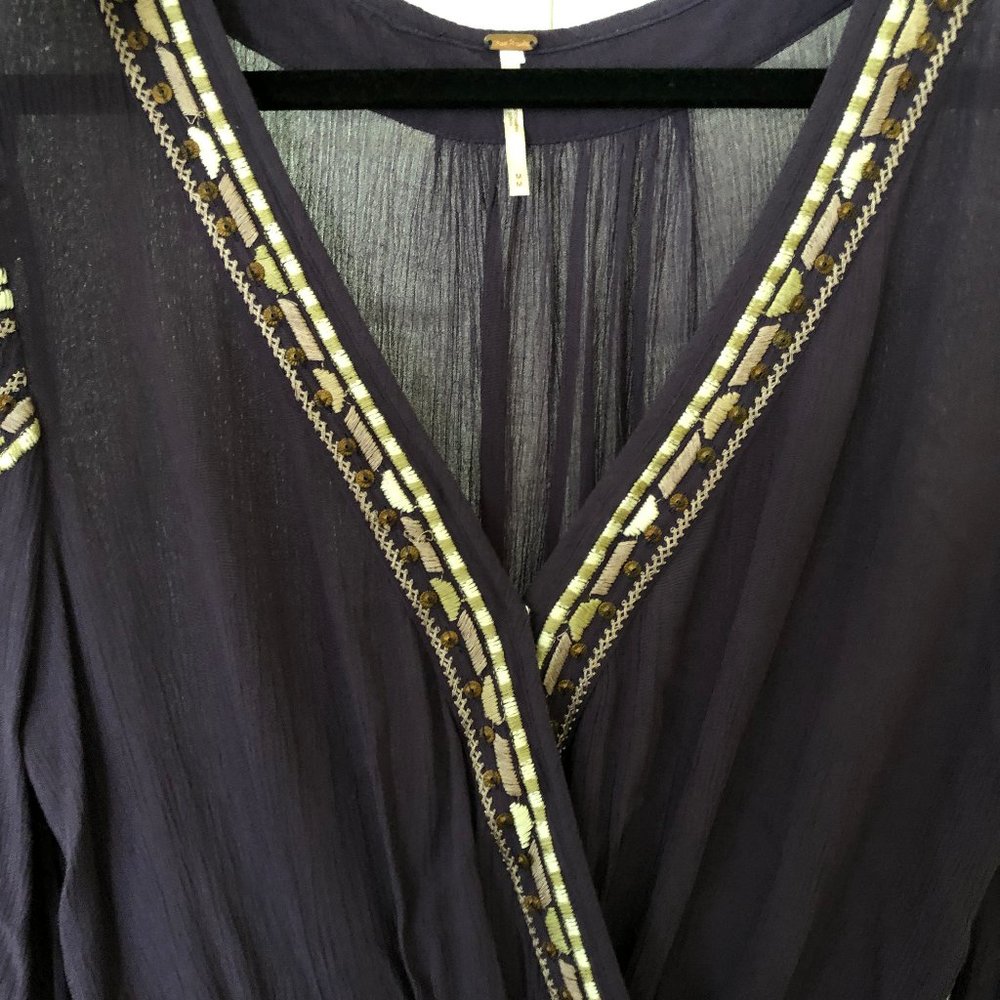 Free People Stitch Up Your Heart Beaded Tunic - Picture 5 of 12